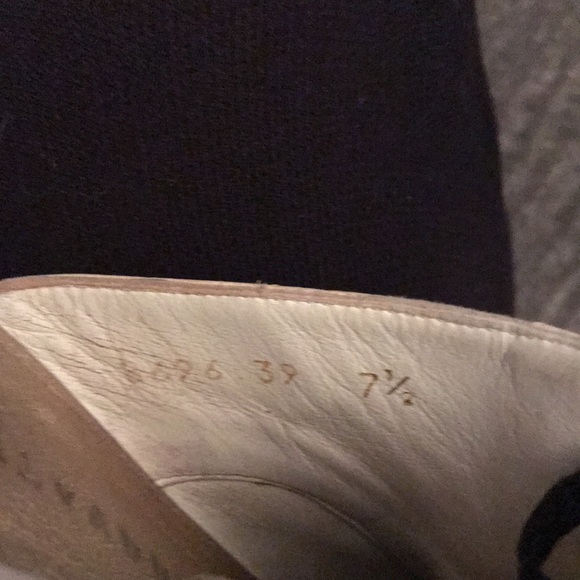 Freda Salvador Wit D’orsay Cream leather Loafers 7.5 - Picture 14 of 14